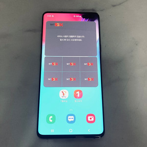 갤럭시 S10 5G 실버 256용량 잔상없는기기 14만5천원 판매합니다