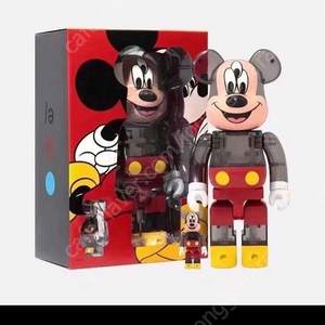 Bearbrick Clot x 3-eyed Mickey 400% 100%