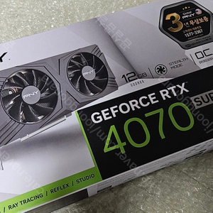 PNY RTX 4070 SUPER VERTO 12GB 제이씨현