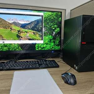 데스크탑 PC본체 / i3-7100, 16G램, 128SSD, 500HDD, 레노버 씽크센터, 윈11Pro 정품