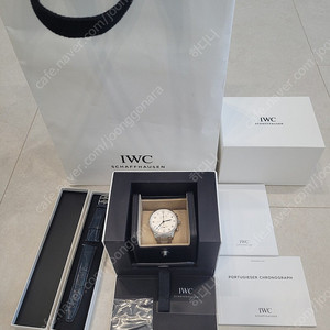 IWC 포르투기저 블루핸즈 41mm