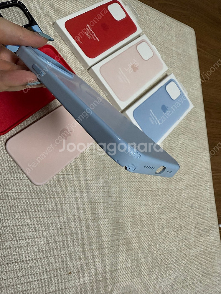 아이폰 14프로맥스 케이스티파이 정품 실리콘케이스--8