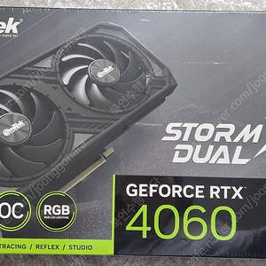 이엠텍 rtx4060 storm dual 8g