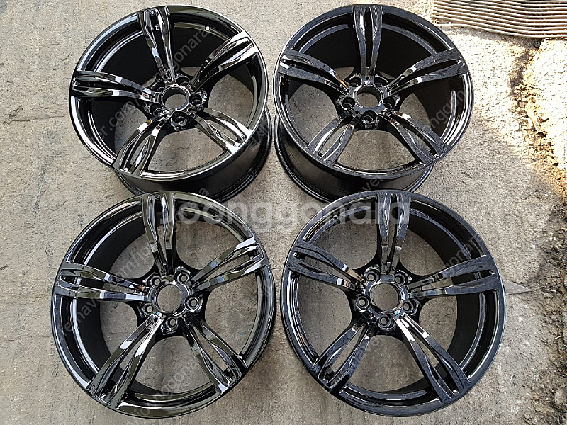 (판매)BMW M5 343M 풀단조 경량 20인치 블랙...--0