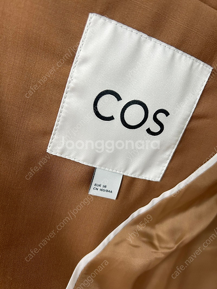 <옷장 정리> cos 카멜 베이지 블레이저 자켓 36사...--5