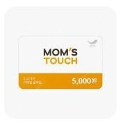 [맘스터치] 모바일 금액권 5천원권 - 4,000원