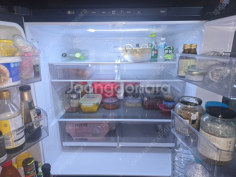 엘지 노크온 냉장고--0