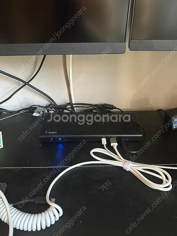 벨킨 USB-C 트리플 디스플레이 독 멀티허브(INC0...--0