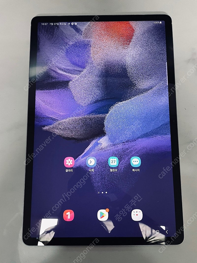 갤럭시 탭S7FE 실버 64기가 WIFI 새폰급 완전S...--0