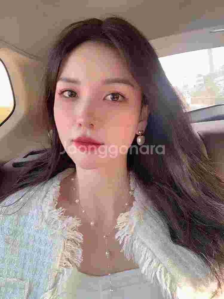 새상품)써지컬스틸 진주볼목걸이 길이조절 무알러지--9