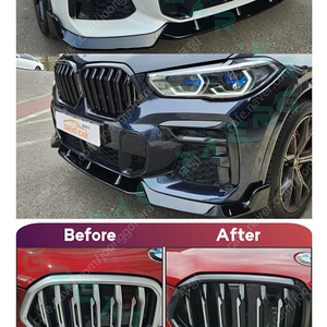 bmw x6 go6 프론트그릴 블랙 팝니다.