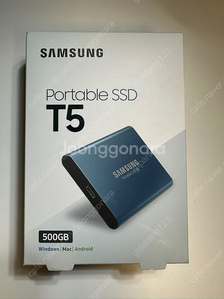 [미개봉] 삼성 외장SSD T5 / 500GB..--0