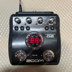 ZOOM G2 일렉기타 이페터 페달