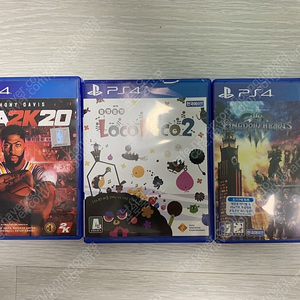 PS4) 킹덤하츠3, NBA2K20, 로코로코2