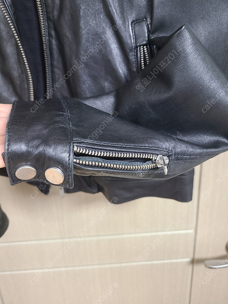 LAMARQUE 라마크 가죽 자켓(42사이즈)--4