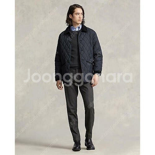 23fw 폴로 퀼팅 자켓--5