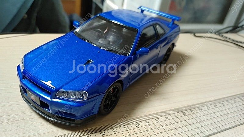 1:24 다이캐스트 NISSAN 스카이라인 GT-R 분...--0