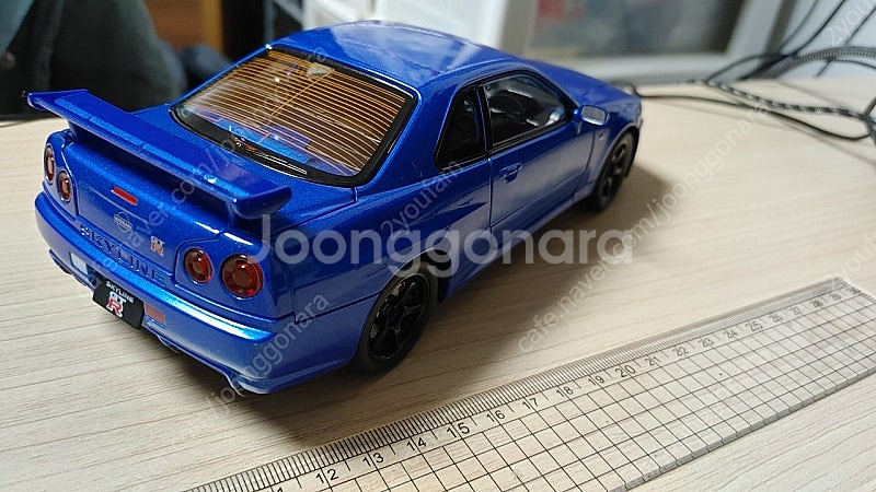 1:24 다이캐스트 NISSAN 스카이라인 GT-R 분...--1