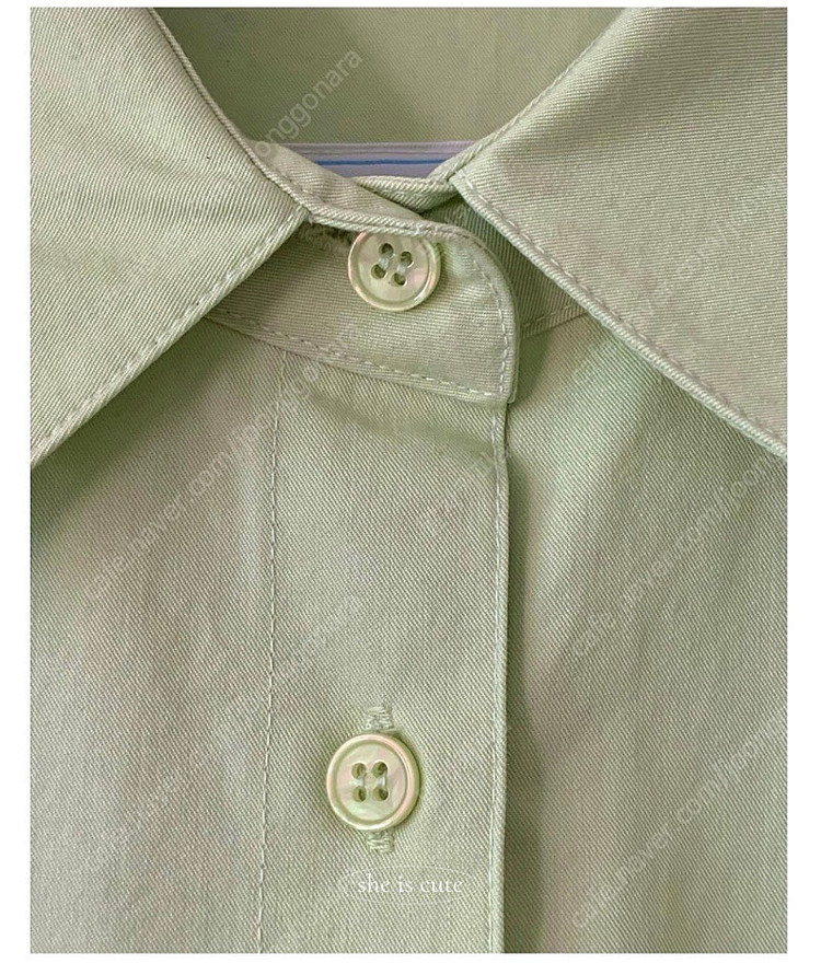 쉬이즈큐트 워터컬러 셔츠 이미지