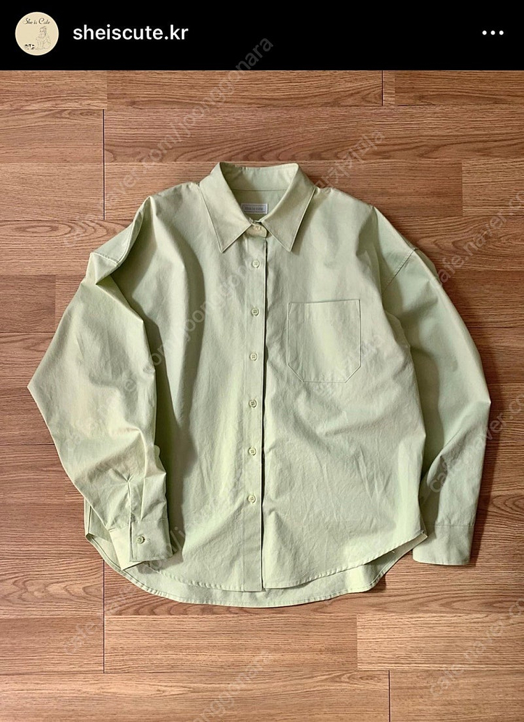 쉬이즈큐트 워터컬러 셔츠 이미지