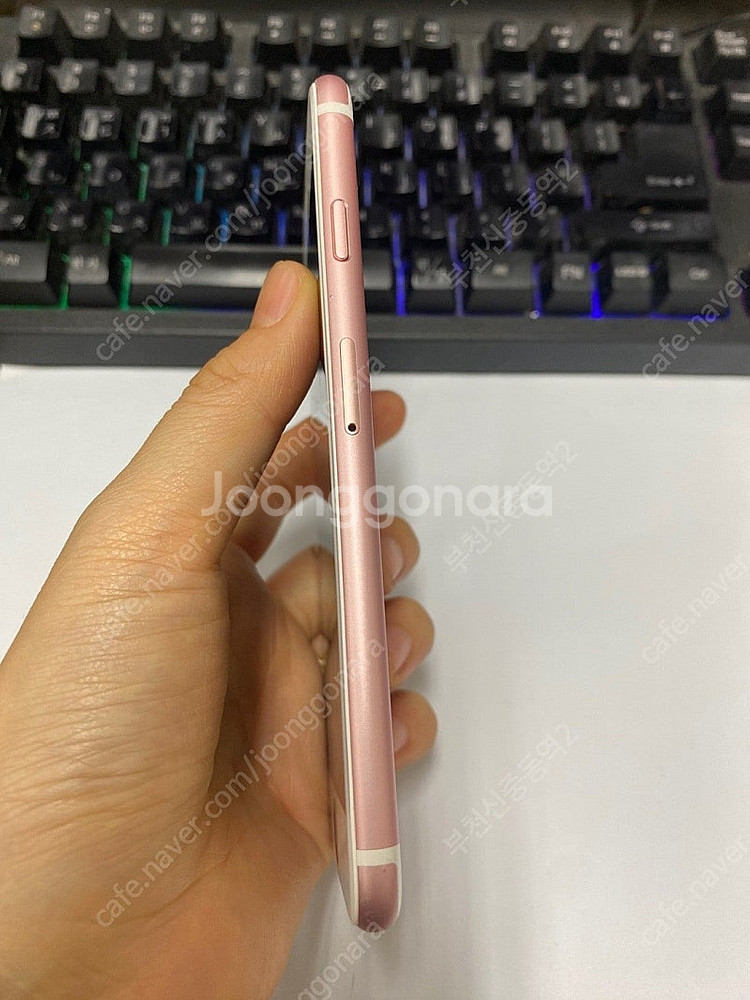 198564 아이폰6S 로즈골드 A급 32GB 배터리성...--5
