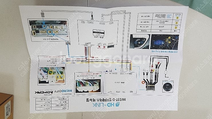 도요타 프리우스4세대 캠리 라브4 내비게이션 인터페이스...--3