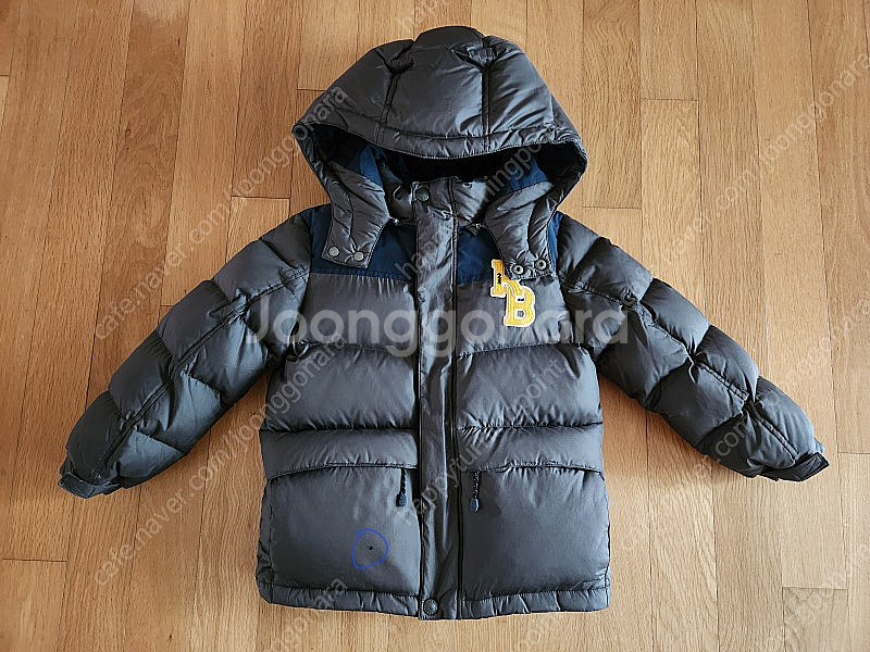 알로봇 덕다운 패딩 120 (세탁소 드라이완료) 택포--1