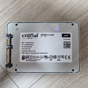 마이크론 크루셜 MX500 500GB 판매합니다.(택포)