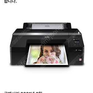 엡손대형 프린터 SC-p5000 A2인쇄프린터