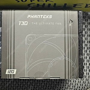 Phanteks T30 120mm 라디팬 3개 판매합니다.