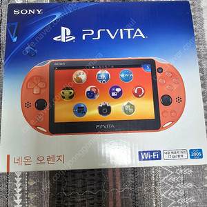 Psvita 비타 오렌지 정발 S급 풀박스 팝니다