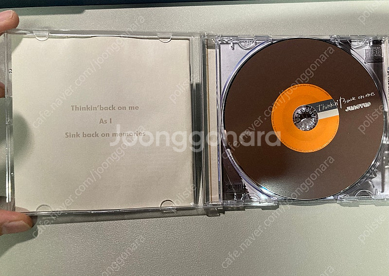 [CD] 정엽 - Thinkin’ back on me ...--2