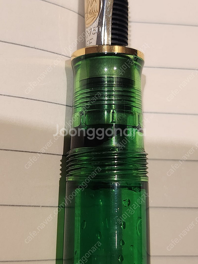 펠리칸 m800 그린데몬 만년필 ef닙 (가격인하50만...--5