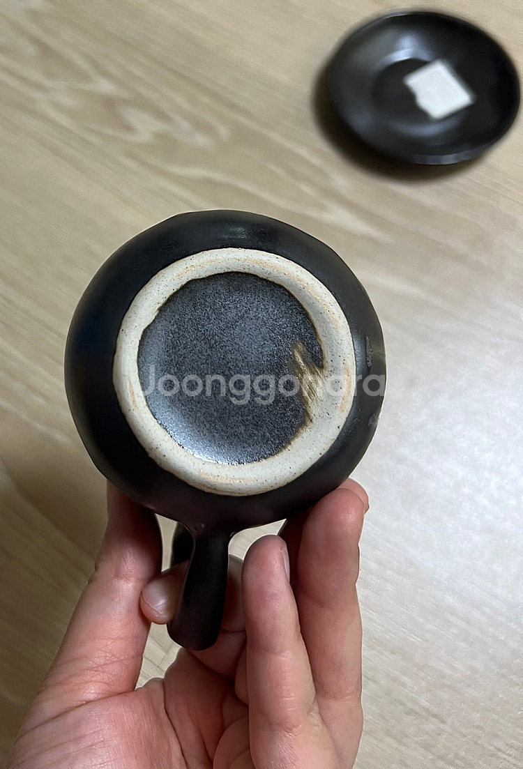 태국 핸드메이드 도자기 세라믹 찻잔 커피잔 치앙마이--4