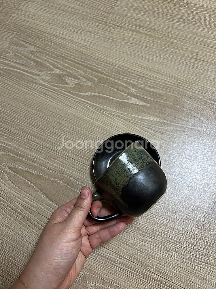태국 핸드메이드 도자기 세라믹 찻잔 커피잔 치앙마이--7