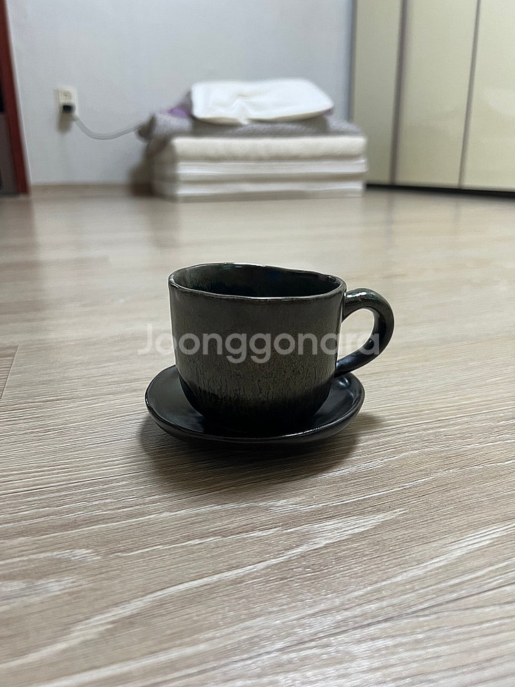태국 핸드메이드 도자기 세라믹 찻잔 커피잔 치앙마이--8