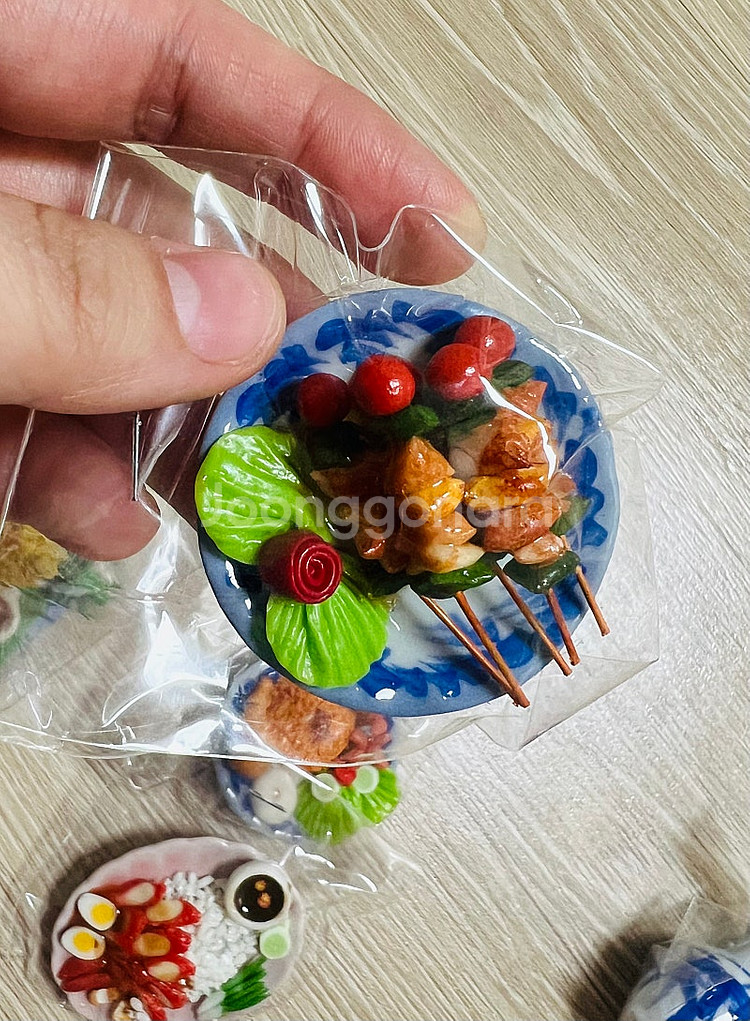 태국 여행 자석 기념품 음식 모형 핸드메이드 미니어처 ...--4