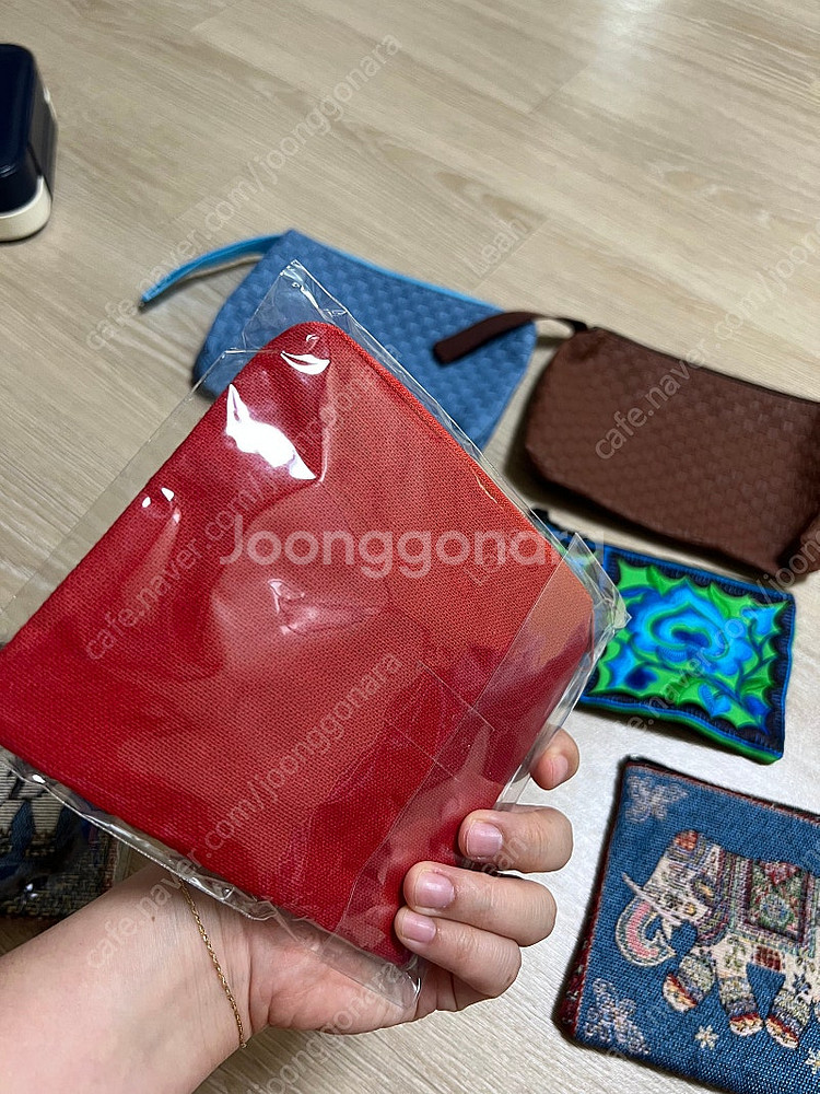 (새상품) 태국 여행 메이크업 파우치 기념품 지갑--3