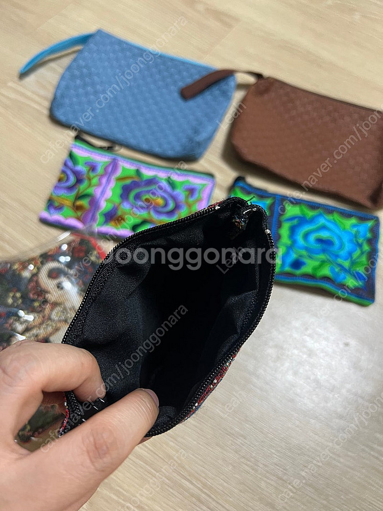 (새상품) 태국 여행 메이크업 파우치 기념품 지갑--5