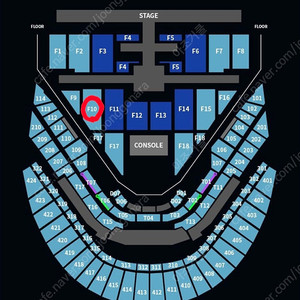 NCT127 콘서트 양도 첫콘 플로어 F10 7열 배송지변경