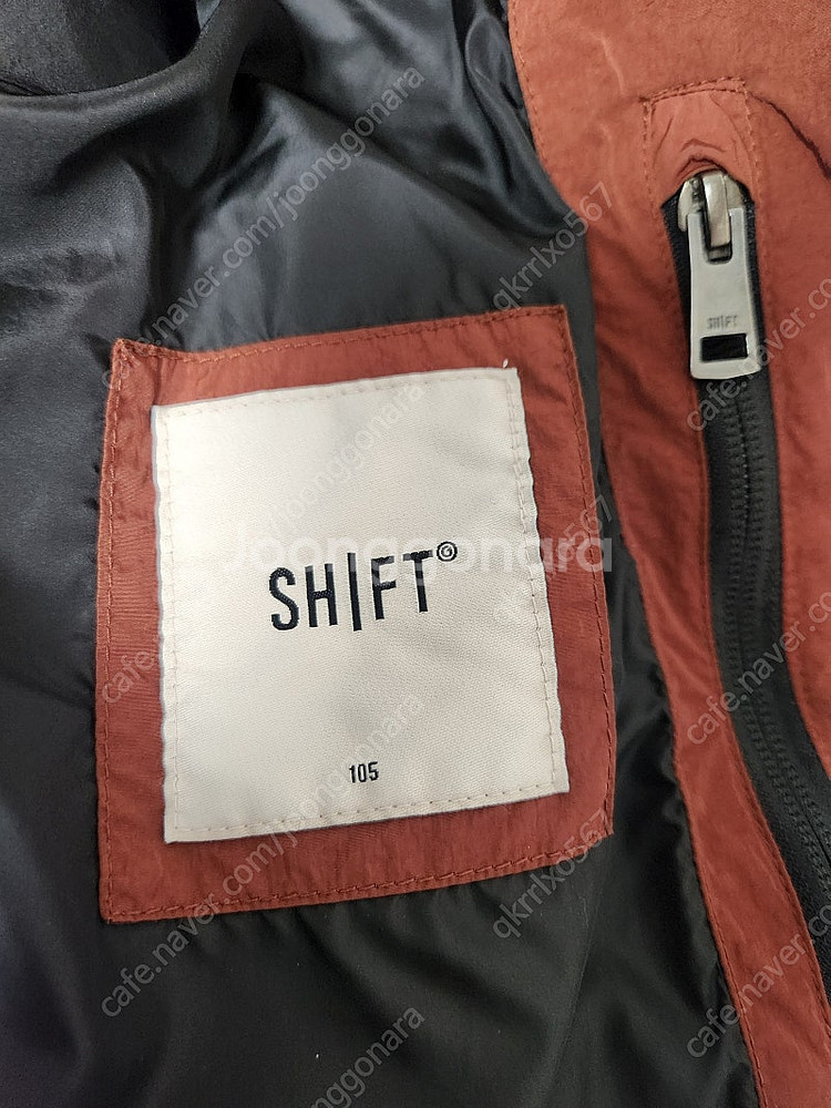 시프트지 shift.g 가먼트다잉 익스플로러 미들 패딩...--8