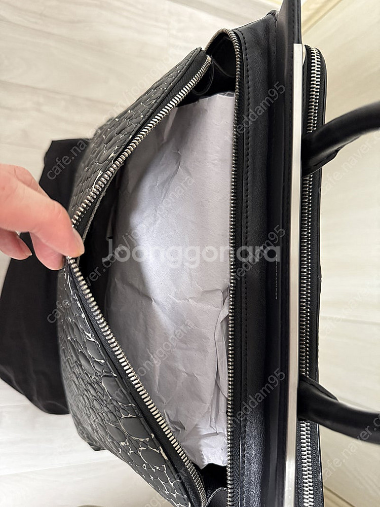 루즈앤라운지 천연 소가죽 토드백--7