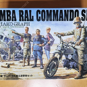 U.C.HG 하드그래프 란바랄 람바랄 코만도 독립 유격대 세트 UCHG Ramba Ral Commando Set