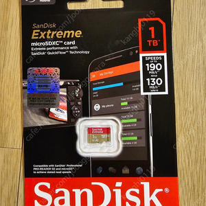 샌디스크 MicroSD Extreme 1TB_190MB/s