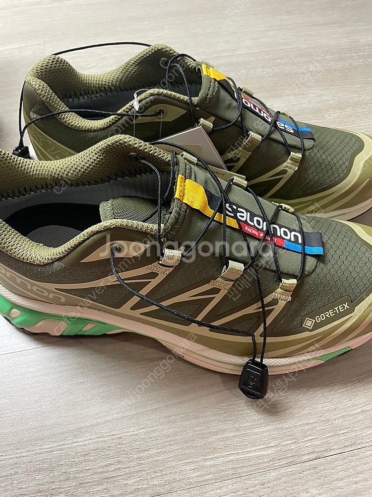 살로몬 XT-6 고어텍스 올리브 나이트 235사이즈--0