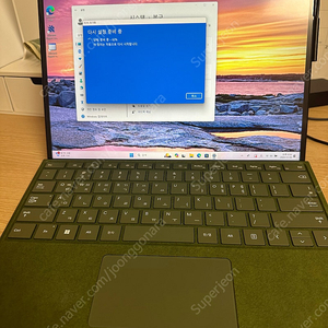 서피스 프로9 i7 16gb ssd 256gb 24년도 구입