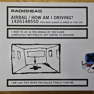 CD 음반 RADIOHEAD 라디오헤드 - Airbag / How Am I Driving?