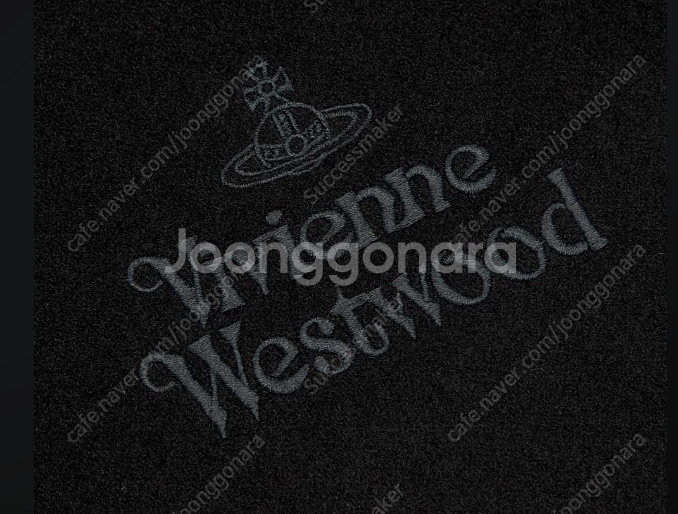 비비안웨스트우드 마플러 EMBROIDERED LOGO SCARF--1