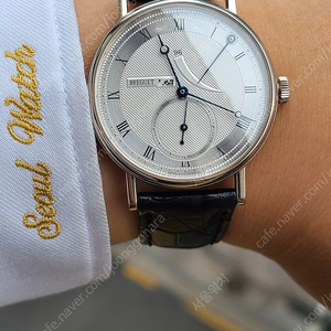 [정품] 브레게 클래식 파워리저브 스몰세컨 화이트골드 REF.5277 (Breguet Classique Power-Reserve Small Seconds 18K WG Ref.52