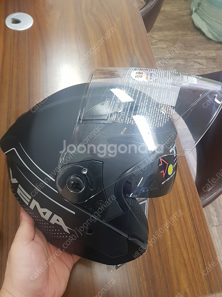 예마639 블랙 L 오토바이 헬멧 라이더 용품 팔아요.--0